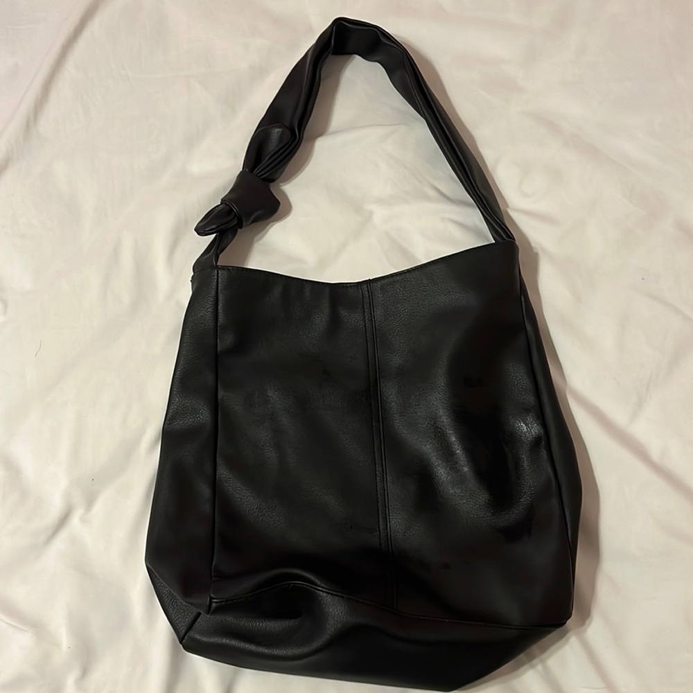 Black Hobo Styled Purse